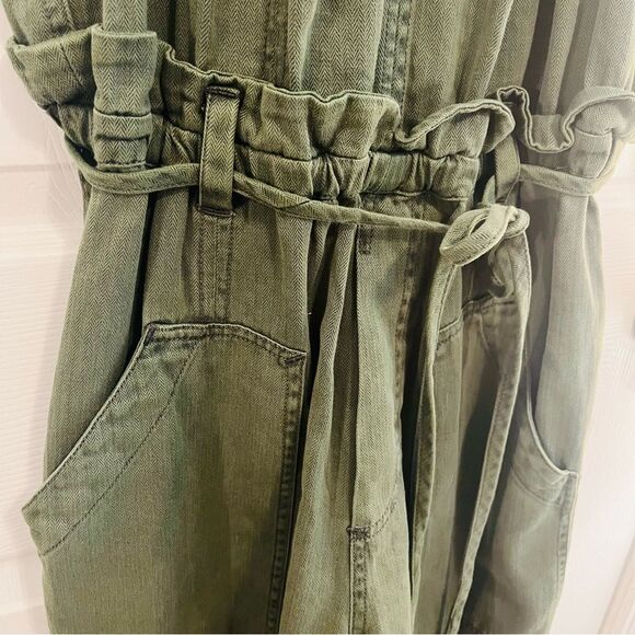 Free People Hearts Run Free Denim Jumpsuit - Picture 5 of 11